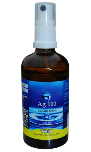 Koloidné striebro Ag 100 40ppm 100ml