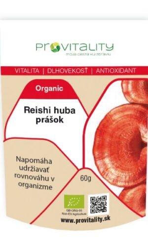 Reishi organic prášok