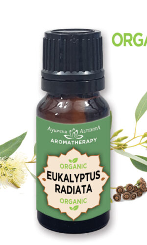 Altevita 100% esenciálny olej ORGANIC EUKALYPTUS Radiata - Olej zdravia 10ml