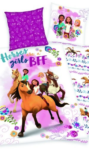 Detské bavlnené obliečky Spirit Horses girls