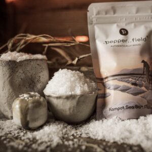 Sea Salt Flakes - soľné pyramídy - výber najväčších kryštálov soľných vločiek z Kampotu 100g✅ kampotský pepř