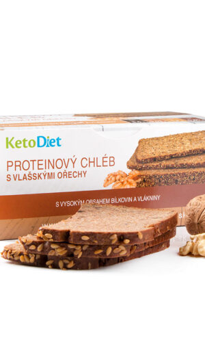 KetoDiet Proteínový chlieb s vlašskými orechmi (7 porcií) - test na koronavírus