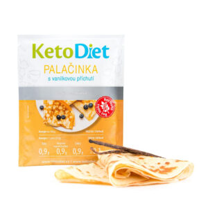 KetoDiet Proteínová palacinka s vanilkovou príchuťou (7 porcií) - test na koronavírus