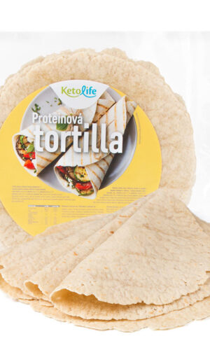 KetoLife Proteínová tortilla (5 × 40 g) - test na koronavírus