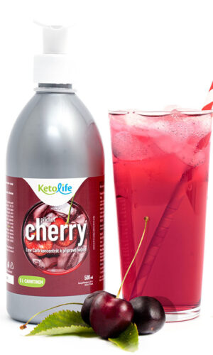 KetoLife Nápojový koncentrát – príchuť cherry (500 ml) - test na koronavírus