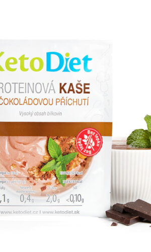 KetoDiet Proteínová kaša s čokoládovou príchuťou (7 porcií) - test na koronavírus