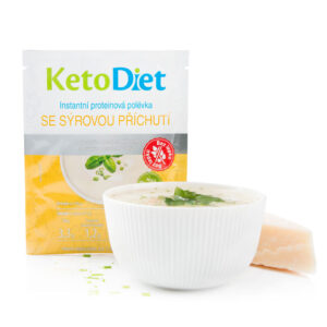 KetoDiet Proteínová polievka so syrovou príchuťou (7 porcií) - test na koronavírus