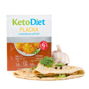 KetoDiet Proteínová placka s cesnakovou príchuťou (7 porcií) - test na koronavírus