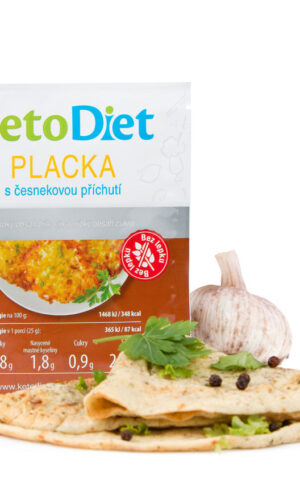 KetoDiet Proteínová placka s cesnakovou príchuťou (7 porcií) - test na koronavírus