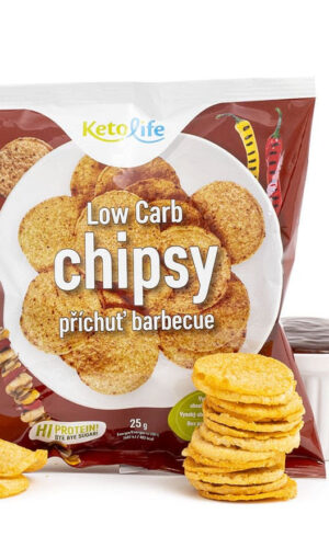 KetoLife Chipsy – príchuť barbecue (25 g) - test na koronavírus