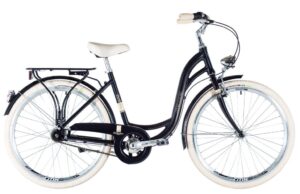 Kenzel Bellissima Deluxe 7spd - Čierna - retro bicykel