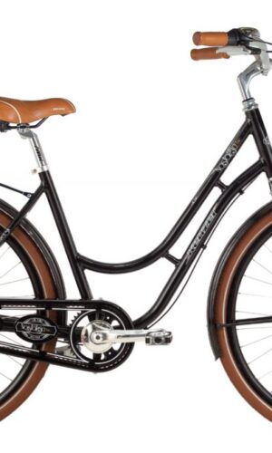 Kenzel Nostalgic Deluxe 3spd - Čierna - retro bicykel