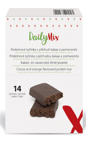 DailyMix Proteínová tyčinka s príchuťou kakaa a pomaranča (14 porcií) - DailyMix - Ketomix