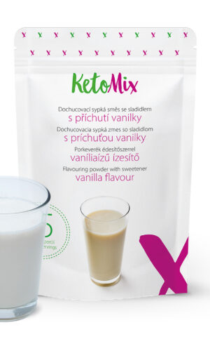 KetoMix Príchuť ku kokteilu - vanilka - (15 porcií) 45 g - KetoMix - Ketomix