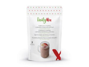 DailyMix Proteínové smoothie s jahodovo-banánovou príchuťou (7 porcií) - DailyMix - Ketomix