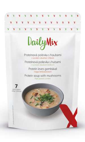 DailyMix Proteínová polievka s hubami (7 porcií) - DailyMix - Ketomix