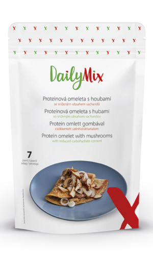 DailyMix Proteínová omeleta s hubami (7 porcií) - DailyMix - Ketomix