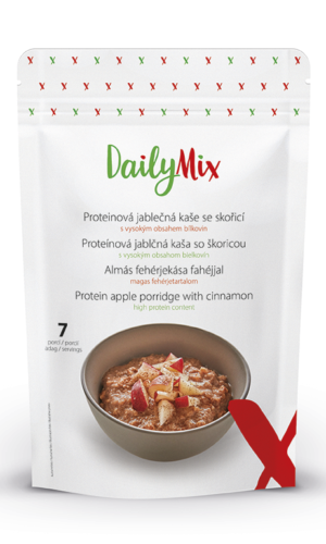 DailyMix Proteínová jablčná kaša so škoricou (7 porcií) - DailyMix - Ketomix