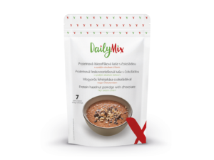 DailyMix Proteínová lieskovooriešková kaša s čokoládou (7 porcií) - DailyMix - Ketomix