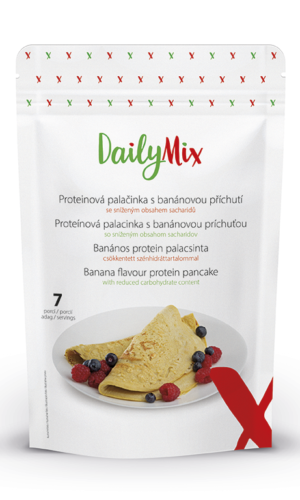 DailyMix Proteínová palacinka s banánovou príchuťou (7 porcií) - DailyMix - Ketomix