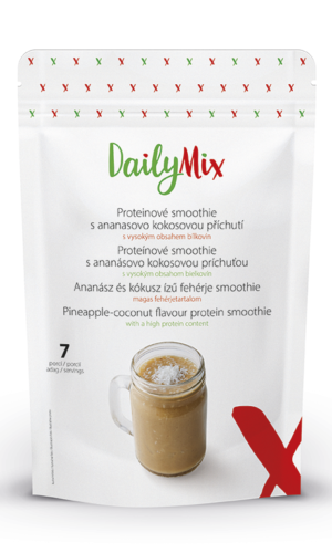 DailyMix Proteínové smoothie s ananásovo kokosovou príchuťou (7 porcií) - DailyMix - Ketomix