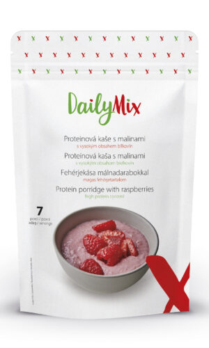 DailyMix Proteínová kaša s malinami (7 porcií) - DailyMix - Ketomix