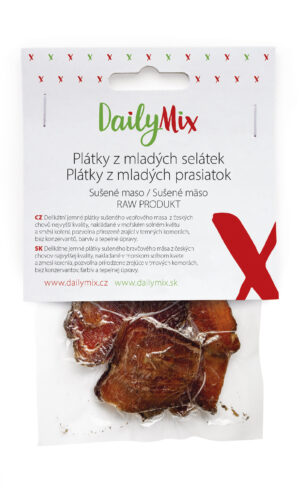 DailyMix Sušené mäso – plátky z mladých prasiatok (1 porcia) - DailyMix - Ketomix