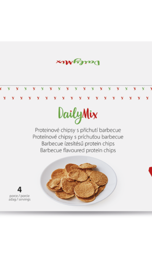 DailyMix Proteínové chipsy s príchuťou barbecue (4 porcie) - DailyMix - Ketomix