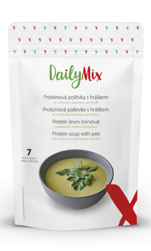 DailyMix Proteínová polievka s hráškom (7 porcií) - DailyMix - Ketomix