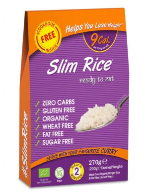 Slim Rice Slim Pasta konjaková ryža BIO 270 g - Slim Rice - Ketomix