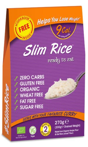 Slim Rice Slim Pasta konjaková ryža BIO 270 g - Slim Rice - Ketomix