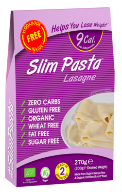 Slim Pasta Slim Pasta konjakové lasagne BIO 270 g - Slim Pasta - Ketomix