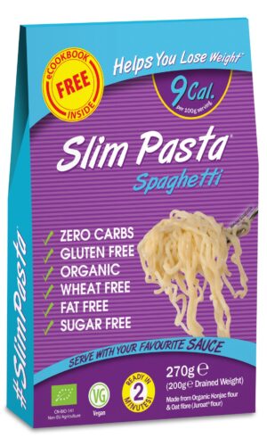 Slim Pasta Slim Pasta konjakové špagety BIO 270 g - Slim Pasta - Ketomix