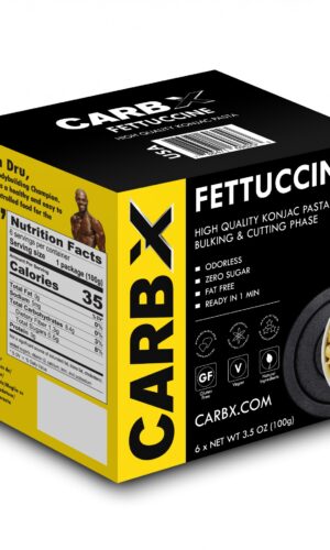 Carb X Slim Pasta Fitness fetučíny 600 g - Carb X - Ketomix