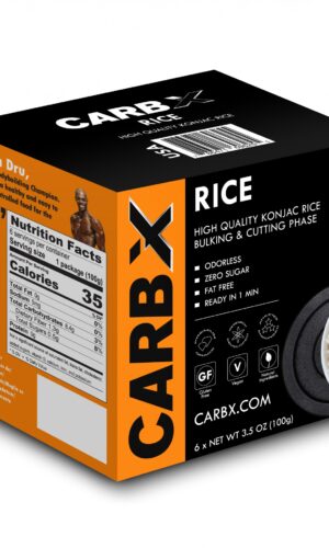 Carb X Slim Pasta Fitness ryža 600 g - Carb X - Ketomix