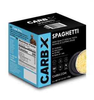 Carb X Slim Pasta Fitness špagety 600 g - Carb X - Ketomix