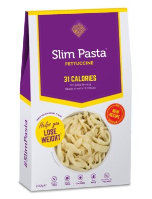 Slim Noodles Slim Pasta konjakové fetučíny bez nálevu 200 g - Slim Noodles - Ketomix