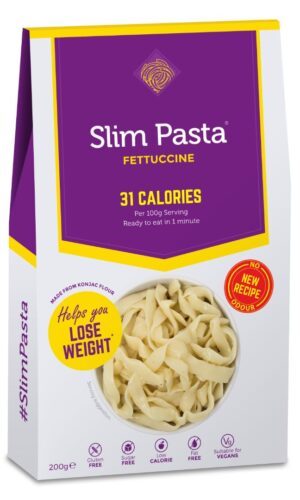 Slim Noodles Slim Pasta konjakové fetučíny bez nálevu 200 g - Slim Noodles - Ketomix