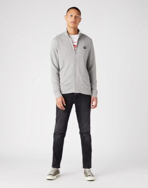 Pánska mikina WRANGLER FUNNEL NECK ZIP SWS - pánska mikina WRANGLER