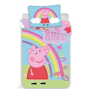 Jerry Fabrics Detské bavlnené obliečky do postieľy Peppa Pig 0016