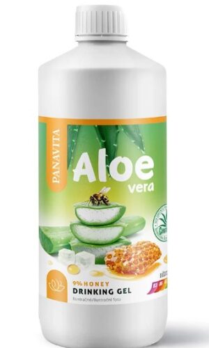 Aloe Vera gel na pitie s medom